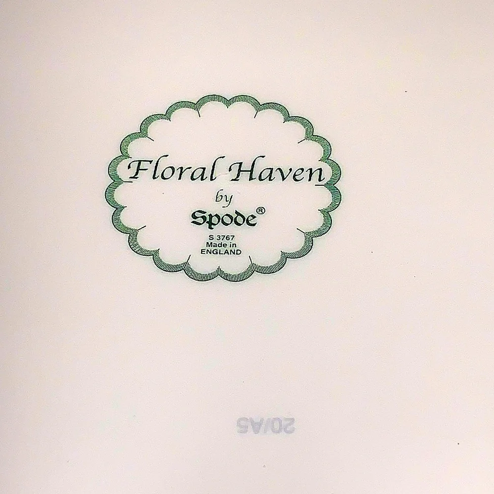 SPODE FLORAL HAVEN SERVING BOWL ROUND 11 3/4TH IN